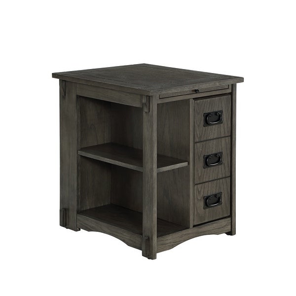 Derek Side Table Grey