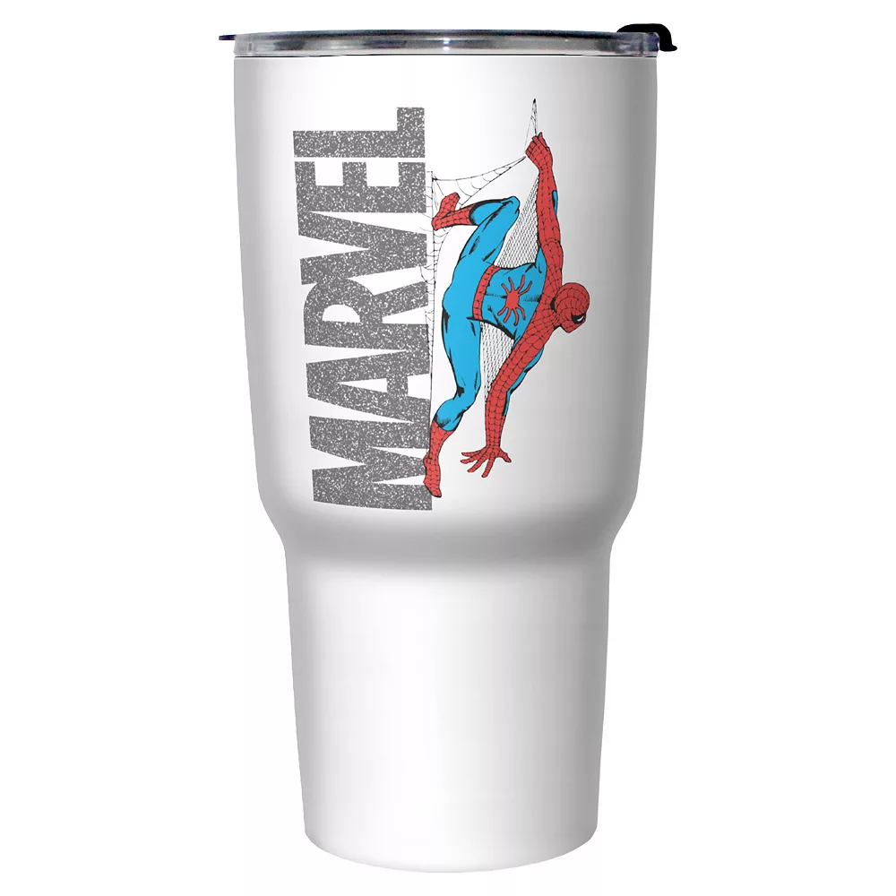 Marvel Spider-Man Web Logo 27-oz. Stainless Steel Travel Mug