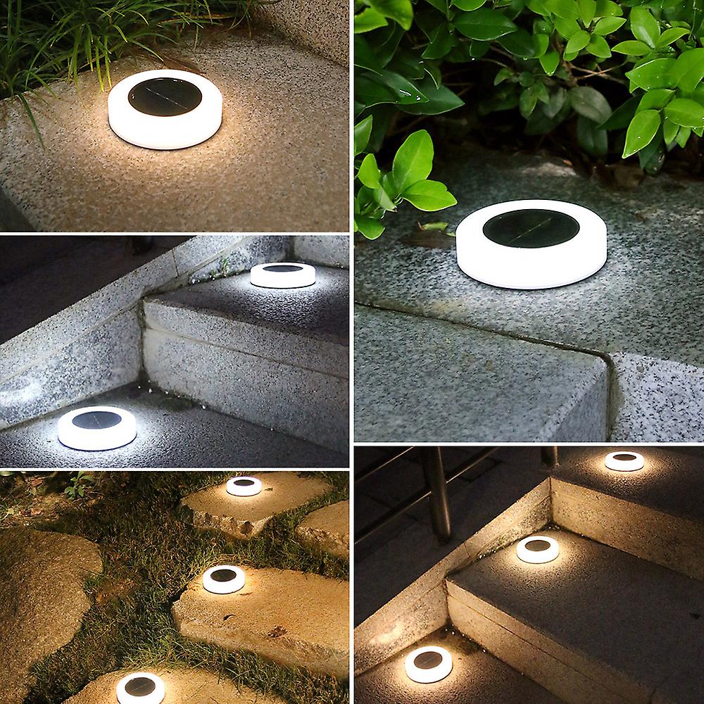 Solar Lawn Yard Led Night Light Outdoor Solar Power Buried Lights Garden Pathway Floor Under Ground Decoration Solar Lights