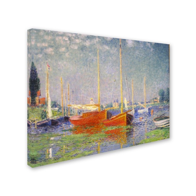 Trademark Fine Art claude Monet x27 argenteuil x27 Canvas Art