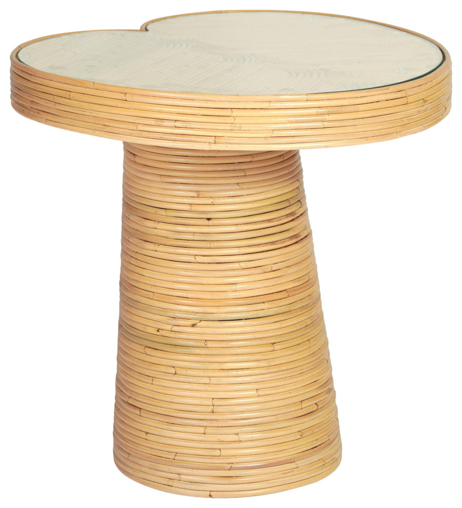 Felicia Lilypad Side Table   Tropical   Side Tables And End Tables   by TOV Furniture  Houzz