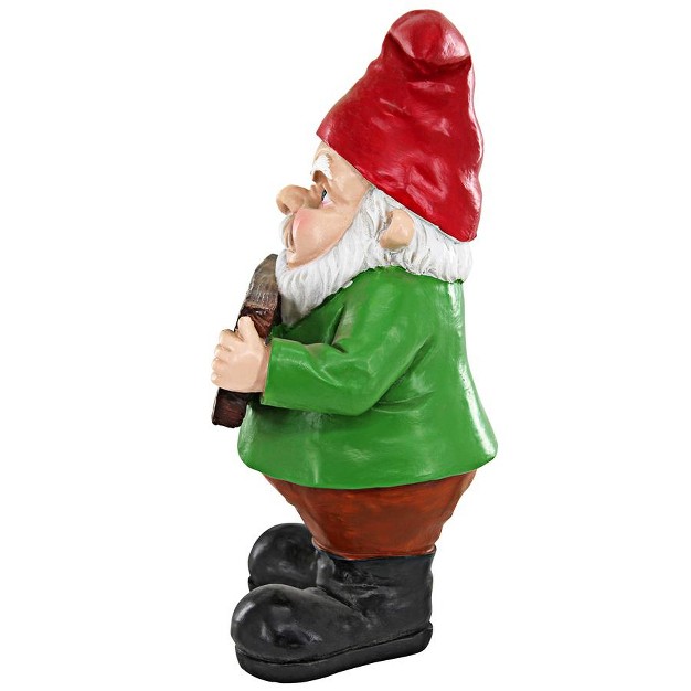 Design Toscano Mr Bad Attitude Unwelcoming Garden Gnome Statue