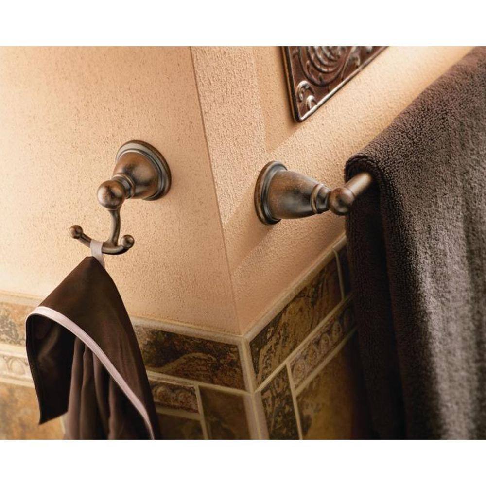 MOEN Brantford 18 in. Towel Bar in Oil Rubbed Bronze YB2218ORB