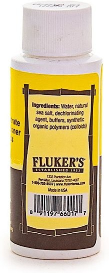 Fluker's Saltwater Concentrate/Water Hermit Crab Conditioner， 2-oz bottle