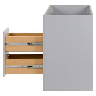 Home Decorators Collection Ridge 36 in. W x 21.6 in. D x 34 in. H Bath Vanity Cabinet without Top in Pearl Gray RG36-PG