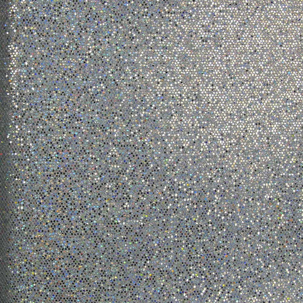 Reflective Silver Mini Sequins Wallpaper by Julian Scott Designs