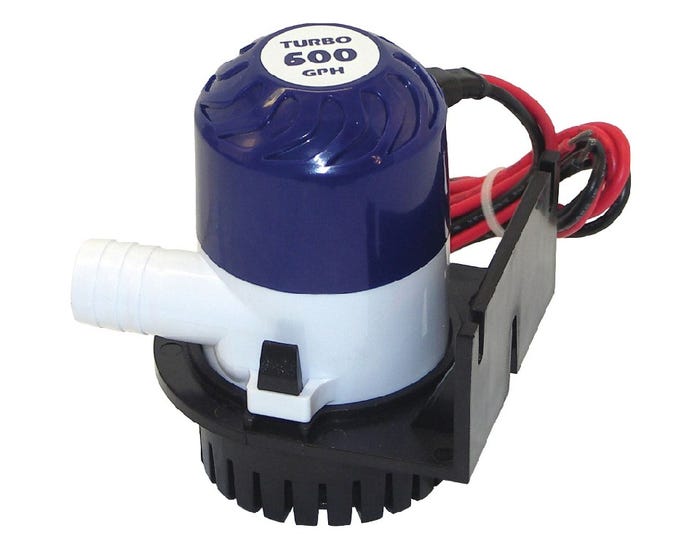 Shoreline Marine Bilge Pump 600 Gph