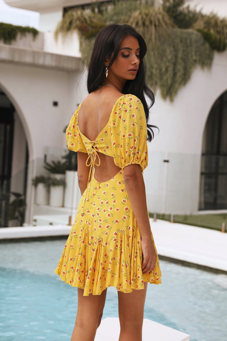 Lily Fields Dress Yellow