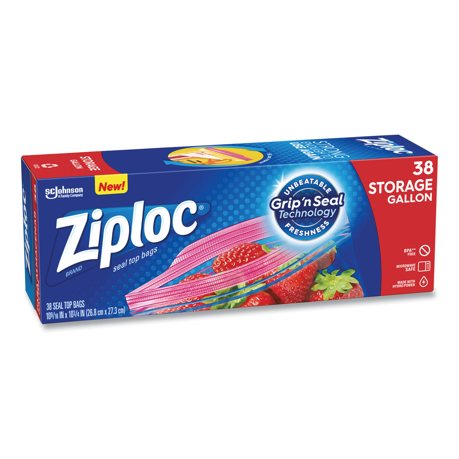 Double Zipper Storage Bags by Ziplocandreg; SJN314470