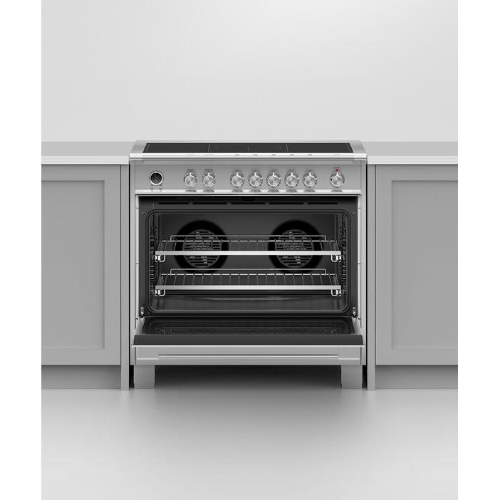 Fisher & Paykel 36-inch Freestanding Electric Range with Induction Technology OR36SCI6X1