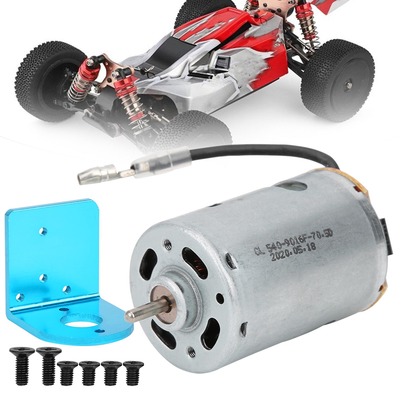 Metal 540 Motor With Motor Mount Set Accessories For Wltoys A959 A969 1/18 Rc Car