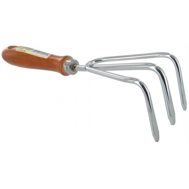 Hand Cultivator With Wooden Handle