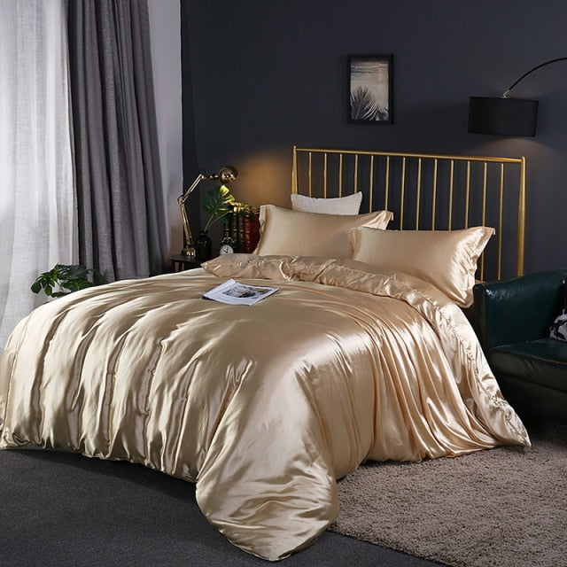 SleepSoft Luxury Silk Bedding Set