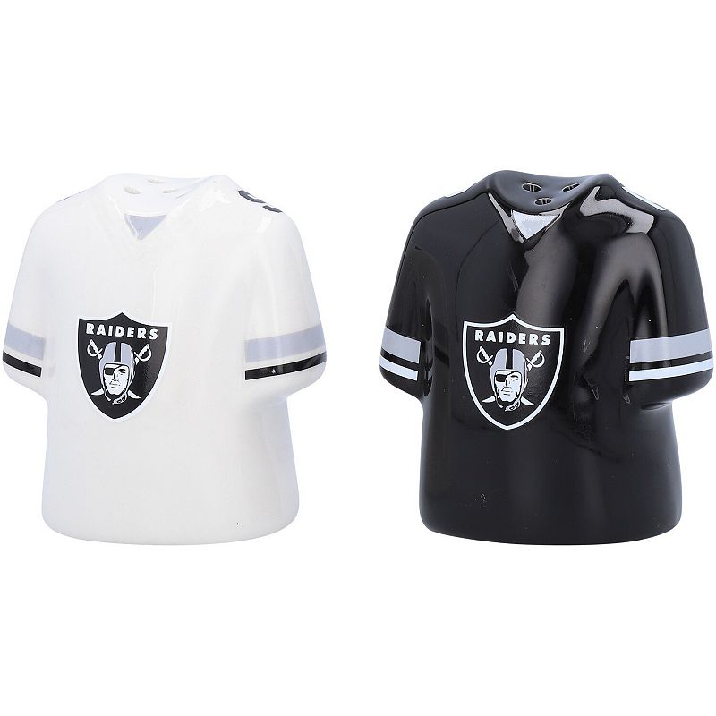 Las Vegas Raiders Team Jersey Salt and Pepper Shaker Set