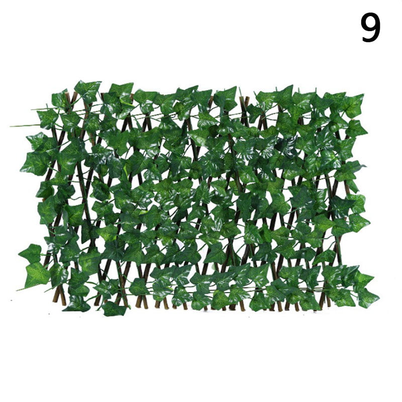 JETTINGBUY 1PC N9 Artificial Faux Ivy Leaf Privacy Fence Screen Home Garden Panels Outdoor Hedge