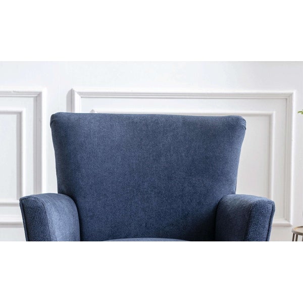 Modern Accent Sofa Chair with Linen surface