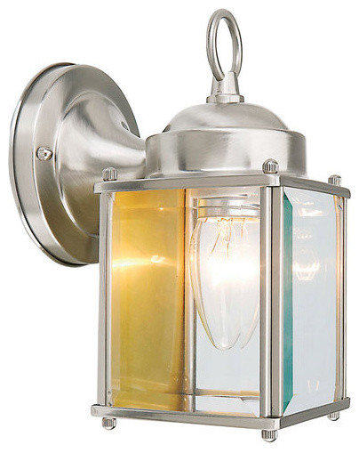 Design House 507863 Coach 8 quotTall Outdoor Wall Sconce   Traditional   Outdoor Wall Lights And Sconces   by Buildcom  Houzz