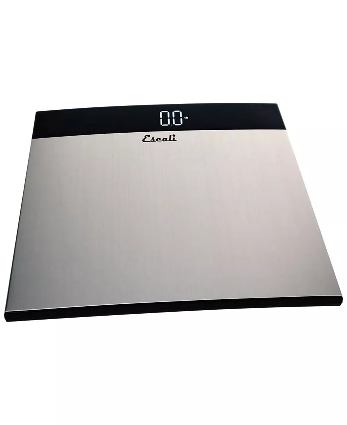 Escali Corp Extra Large Stainless Steel Bathroom Scale 440lb