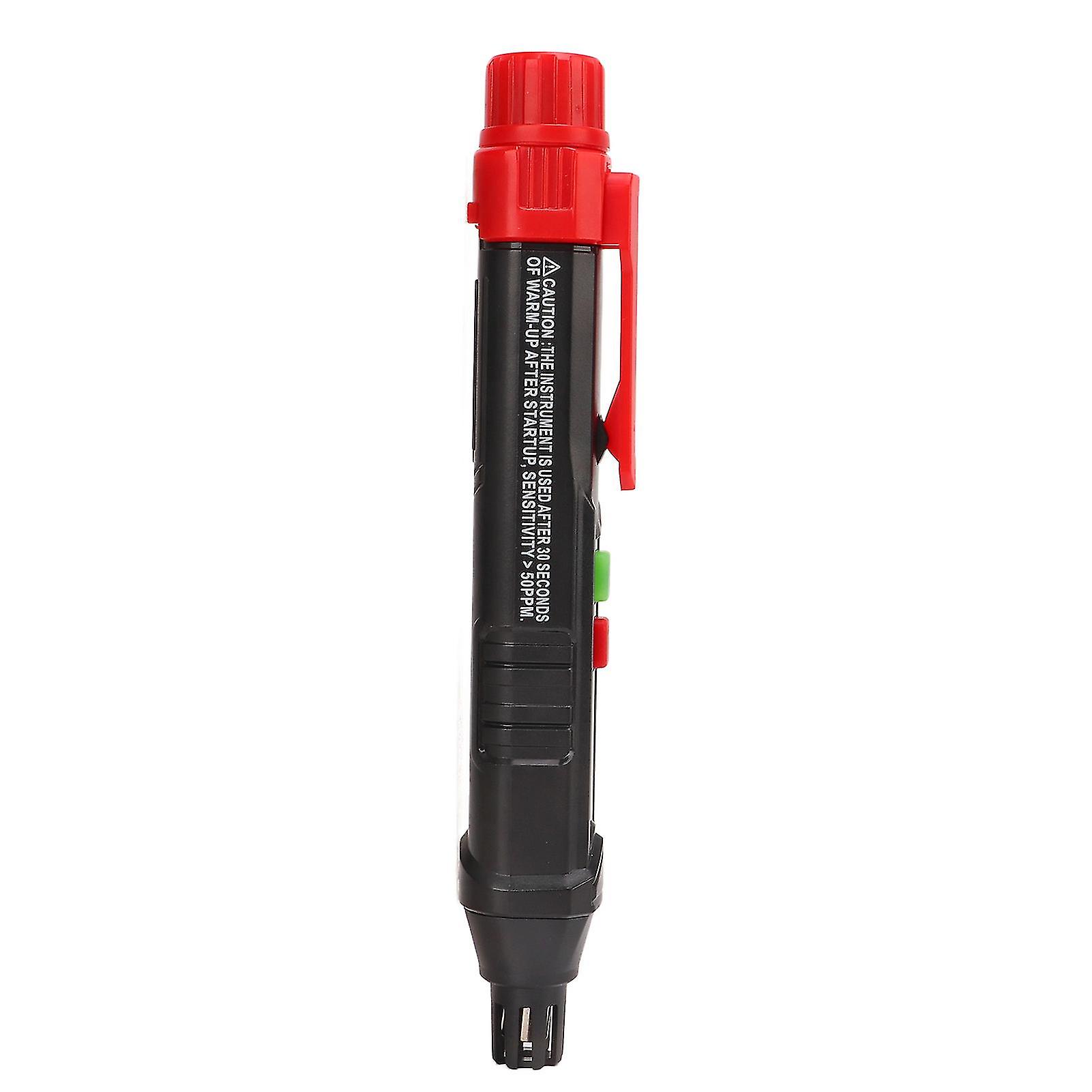 Pen Type Gas Leak Detector Double Alarm Sensitive Portable Easy Operation Combustible Gas Alarm