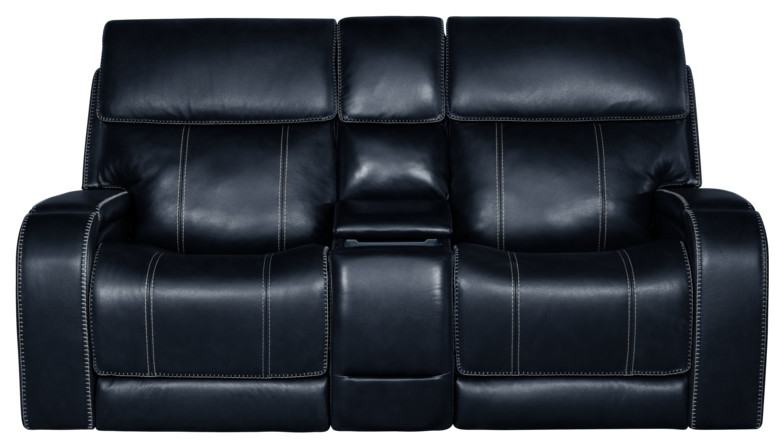 24PHL 1188 Glenwood Loveseat Console  Ocean   Contemporary   Sofas   by BisonOffice  Houzz
