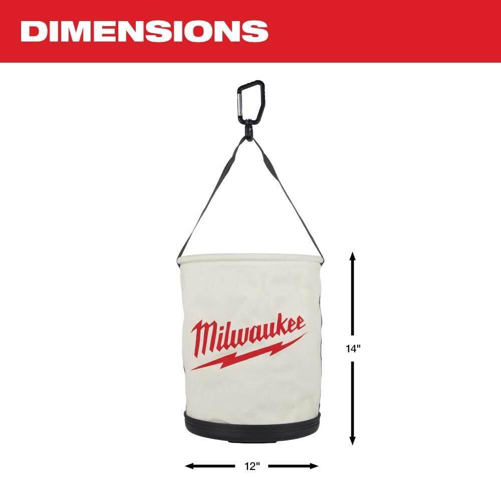 Milwaukee Canvas Utility Bucket 48-22-8271 from Milwaukee