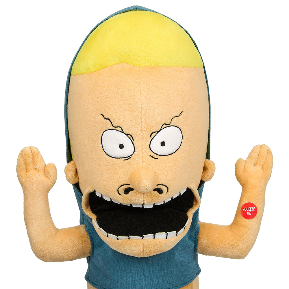 Beavis and Butt-Head Cornholio 16” HugMe Shake Action Plush with Sound (PRE-ORDER)