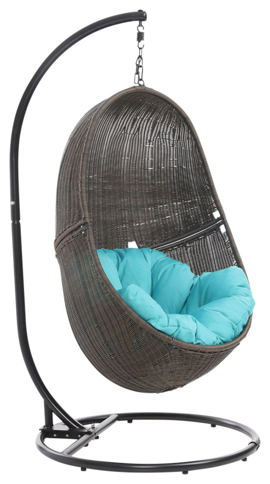 Modern Bali Swing Chair   Contemporary   Hammocks And Swing Chairs   by Zuri Furniture  Houzz