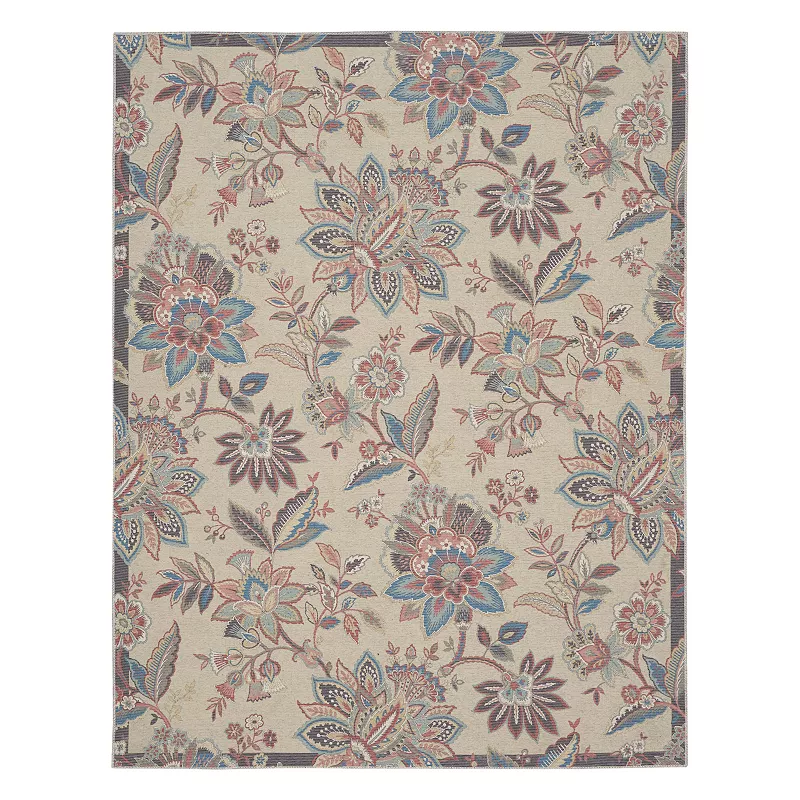 Waverly Washable Vines Area Rug