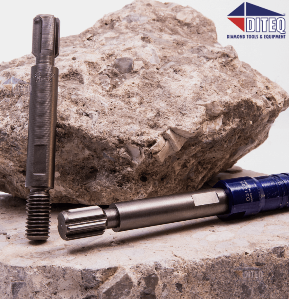 DITEQ SDS Max To 5/8-11M Hammer Drill Adapter To Core Bits ;