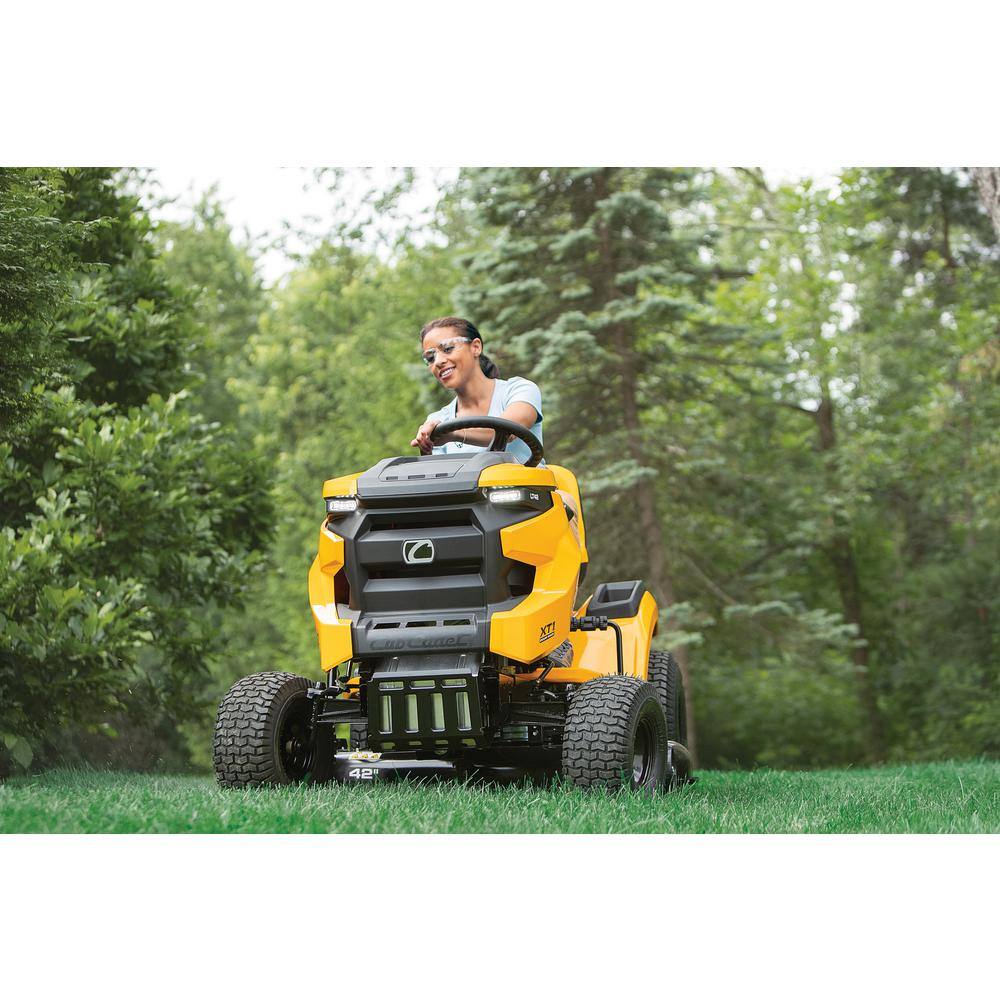 Cub Cadet XT1 Enduro LT 42 in. 19 HP Briggs and Stratton Engine Hydrostatic Drive Gas Riding Lawn Tractor LT42B