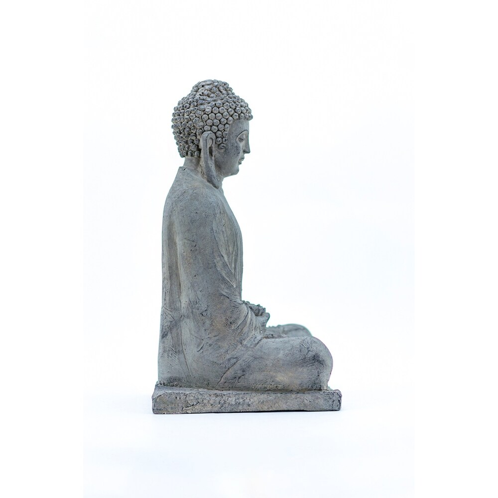 Meditating Buddha Statue   18In High