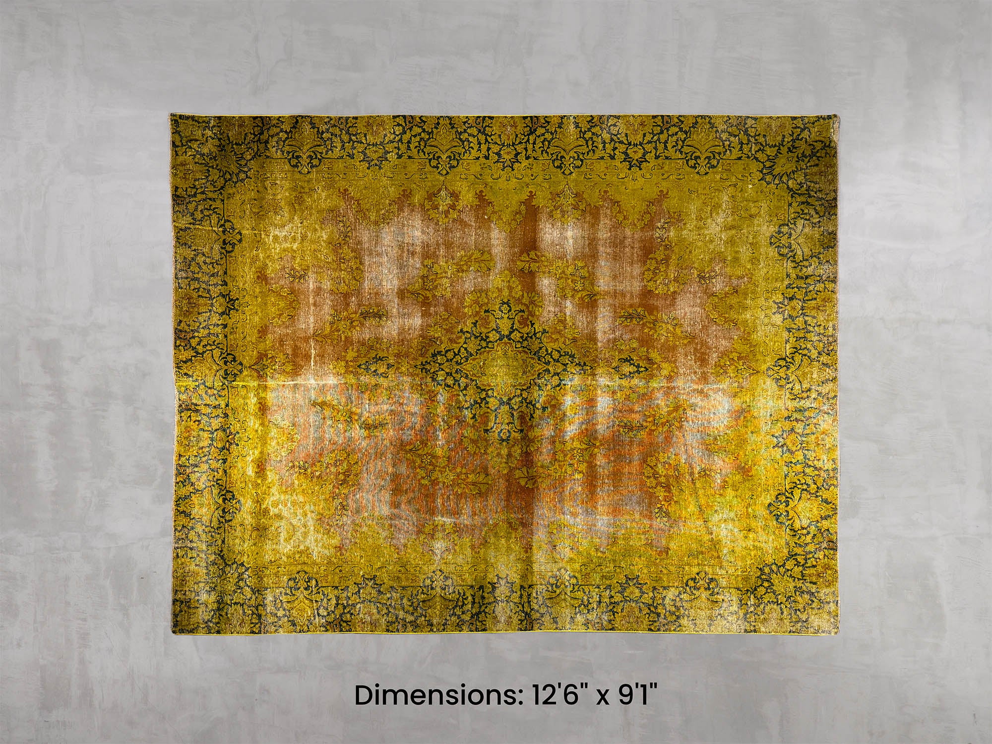 Namaste Rug -  Yellow 12'6 x 9'1