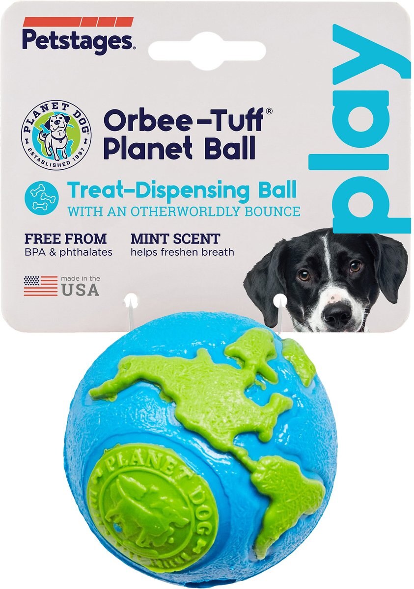 Planet Dog Orbee-Tuff Ball Tough Dog Chew Toy