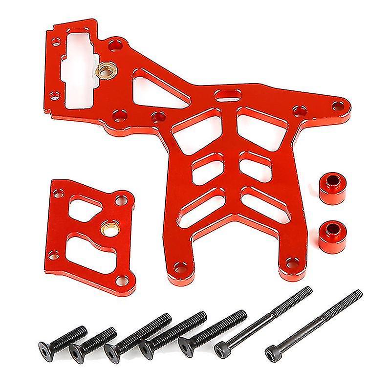 Rear Upper Connecting Plate Set Compatible With 1/5 Hpi Rovan Km Baja Rc -red