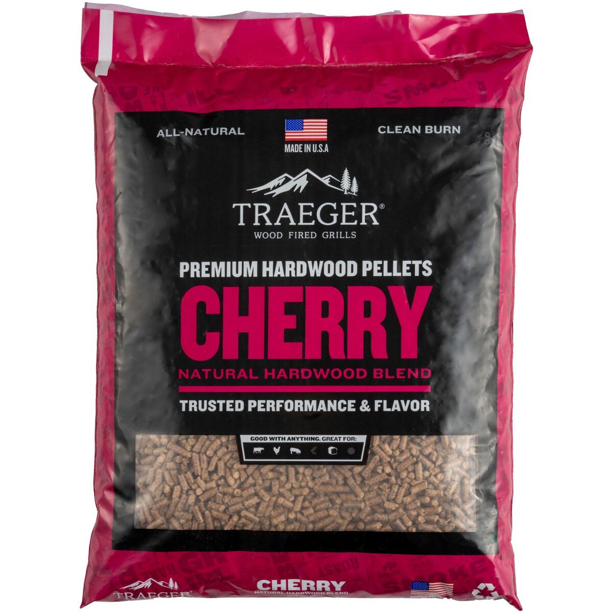 Traeger 20 Lb. Natural Hardwood Pellets