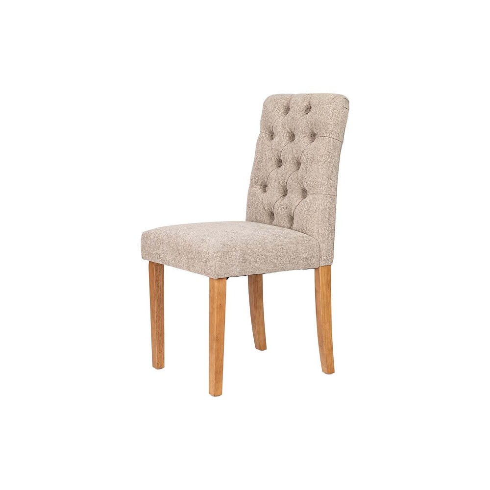 Homylin Upholstered Tufted Dining Chair (Set of 2)