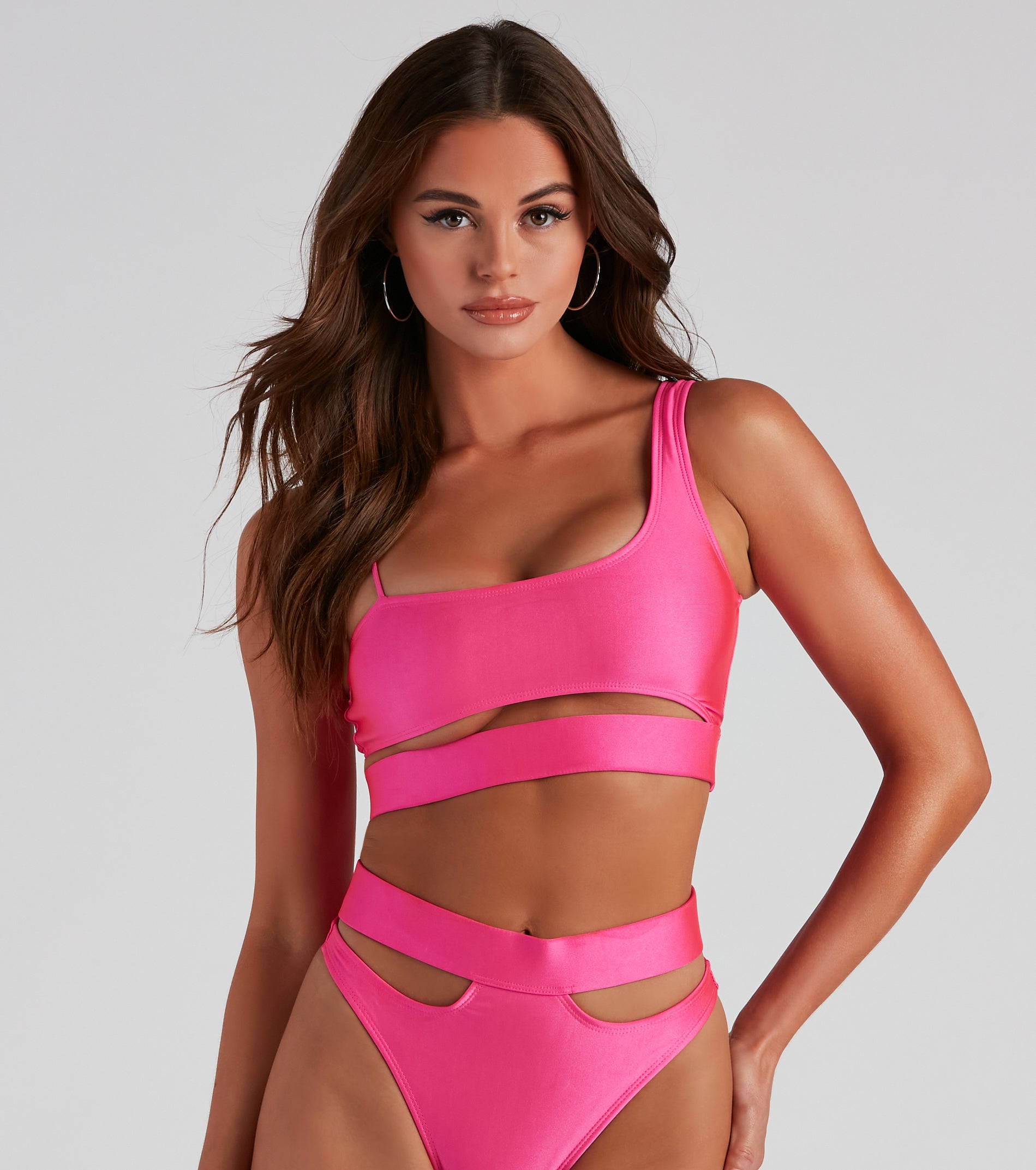 Major Headturner Cutout Bikini Top