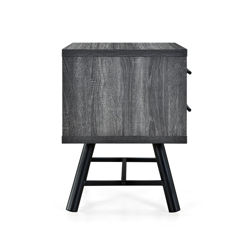 Burgoyne Mid Century Modern Nightstand by Christopher Knight Home