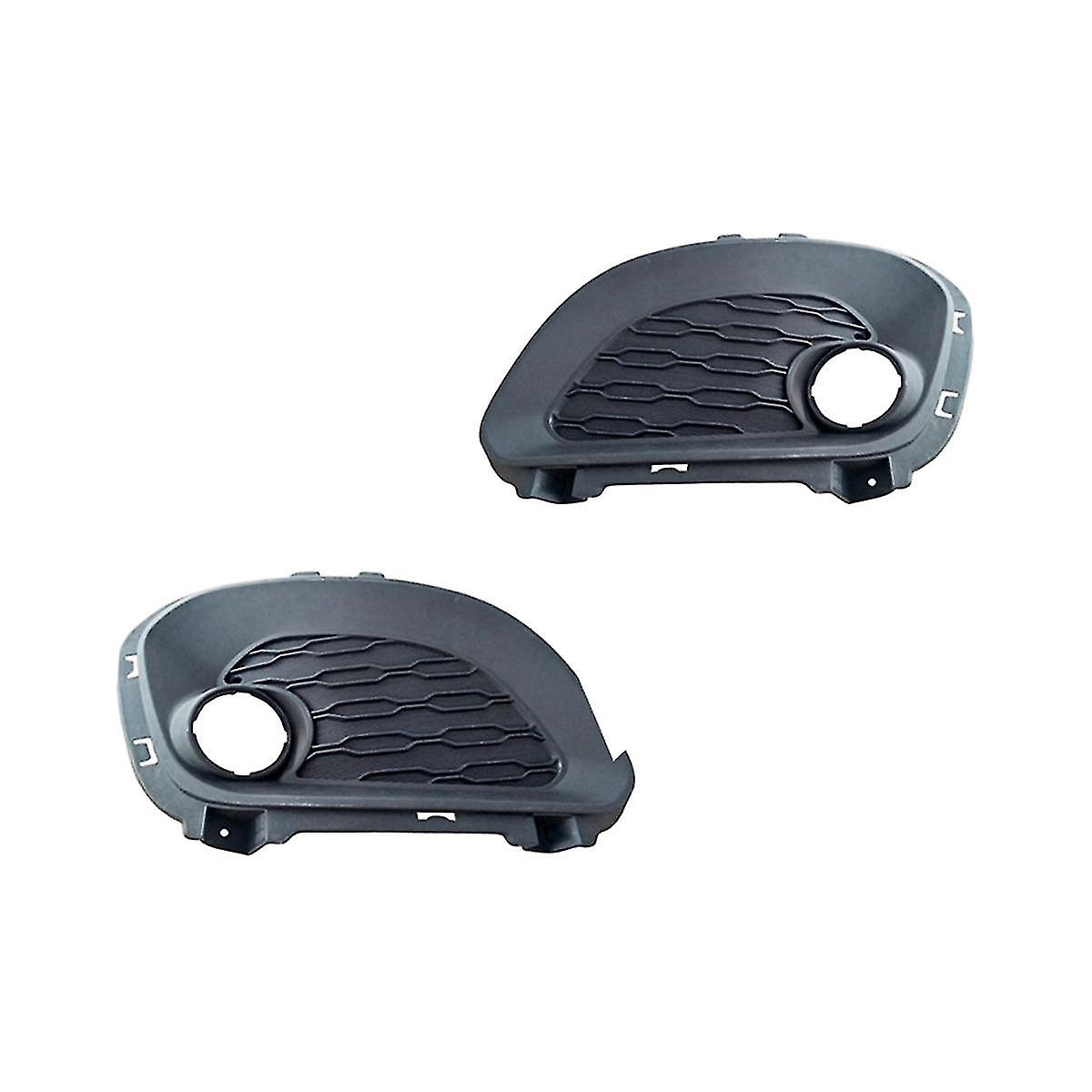 Car Left Front Bumper Fog Light Lamp Hoods Housing Cover Replacement For Hatchback 2012 2013 2014