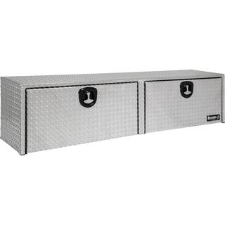 Buyers Products Company 72 Diamond Plate Aluminum Full Size Top Mount Truck Tool Box 1701551