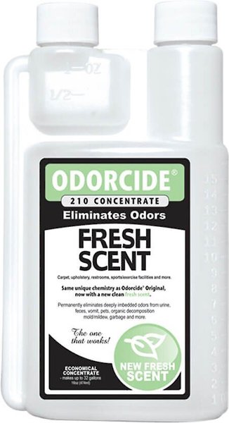 Thornell Odorcide Fresh Scent Pet Odor and Stain Remover Concentrate， 16-oz bottle