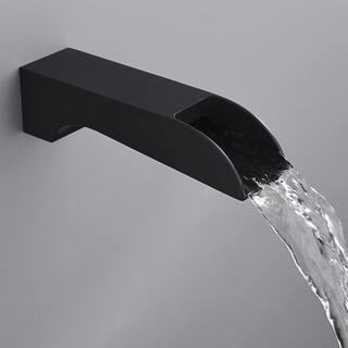 ANZZI Mezzo Series Single-Handle 1-Spray Tub and Shower Faucet in Matte Black SH-AZ037MK