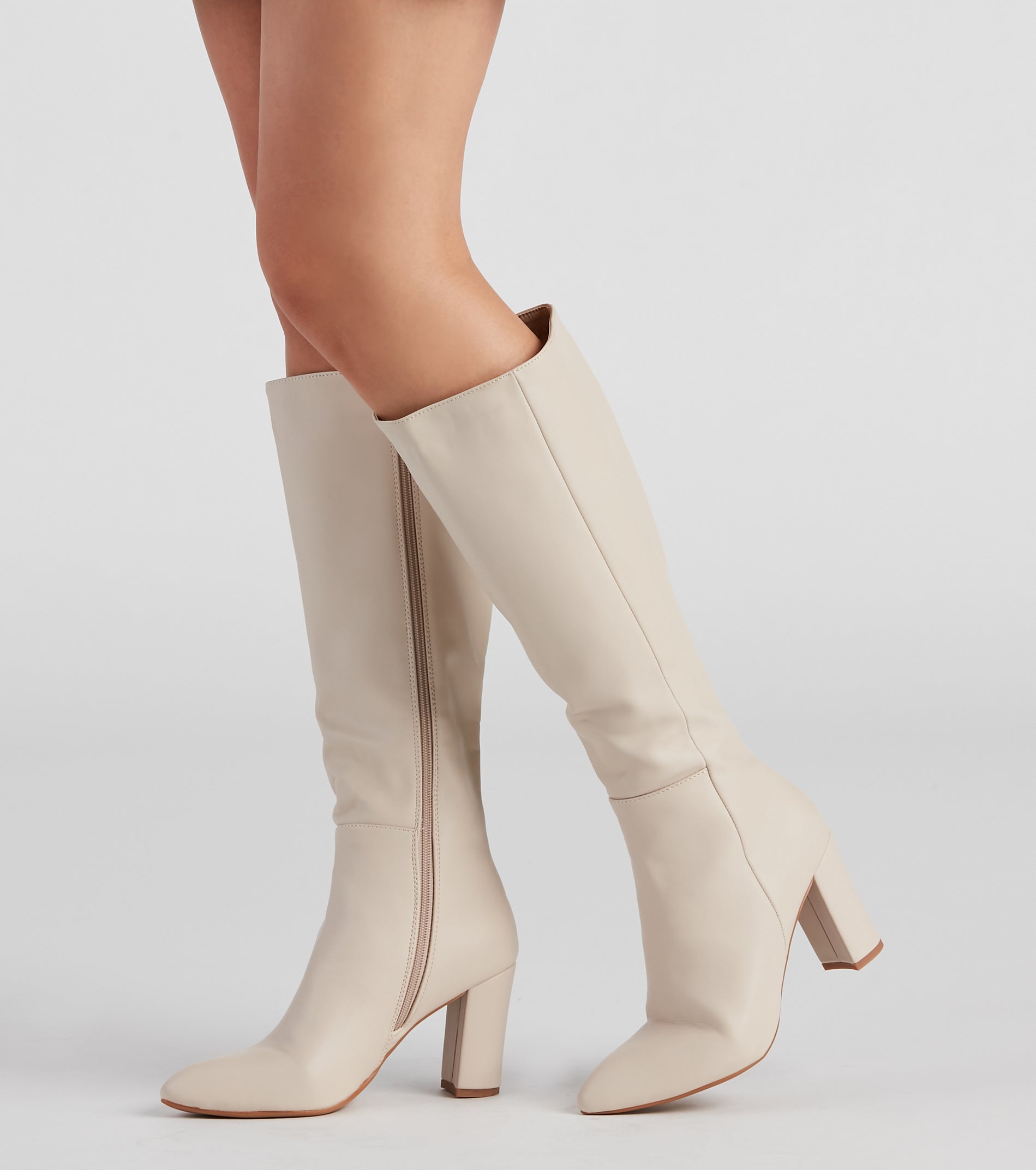 Babe In Pointed Toe Boots