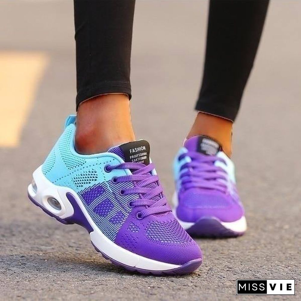 Women Running Shoes Breathable Casual Shoes Outdoor Light Weight Sports Shoes Casual Walking Sneakers Tenis Feminino Shoes