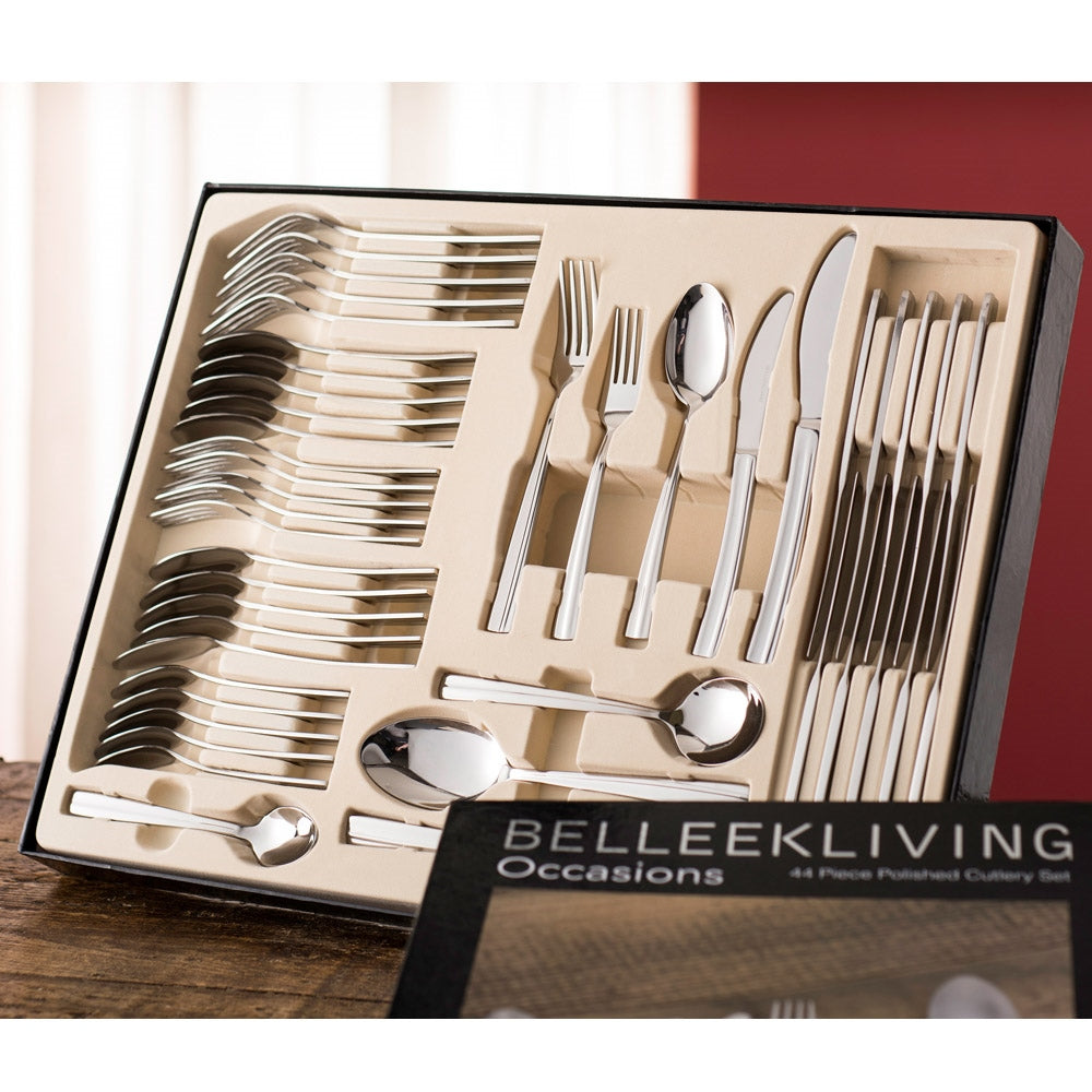 Belleek Living Occasions 44 Piece Cutlery Set