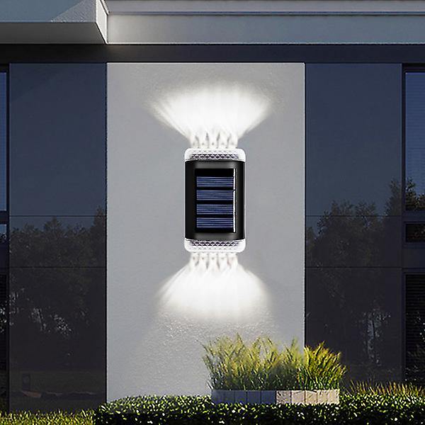 Super Bright Solar Powered Led Door Fence Wall Lights Outdoor Garden Yard Lamp 58768