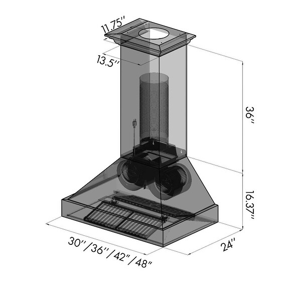 ZLINE Designer Series 8667 Wall Mount Range Hood