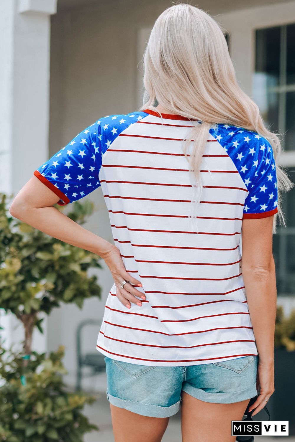 Stars and Stripes National Day Tee