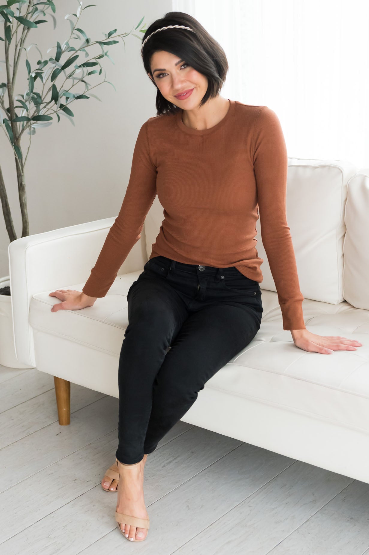 Warm Embrace Modest Thermal Top