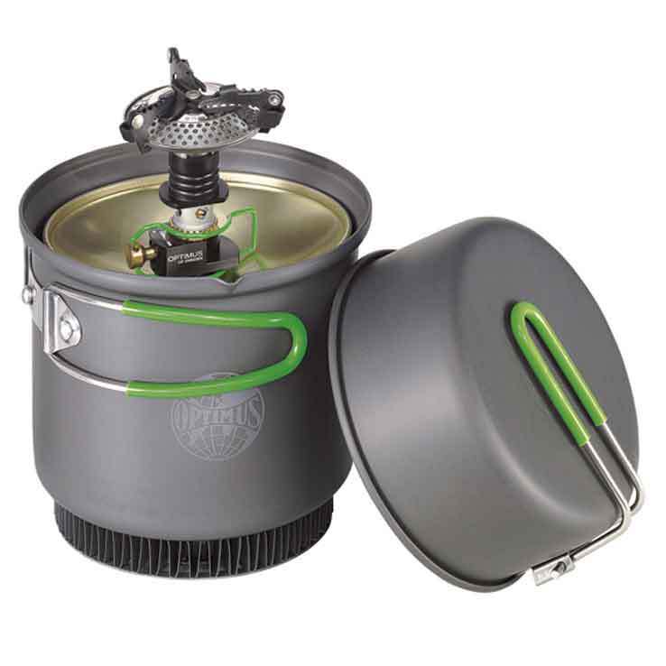 Optimus Crux With HE Weekend Cook System Backpacking Stove